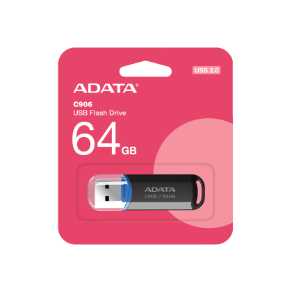 ADATA USB 2.0 COMPACT 64GB BLK