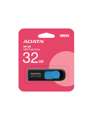 ADATA USB 3.2 RETRACTABLE  32GB BLK/BLU