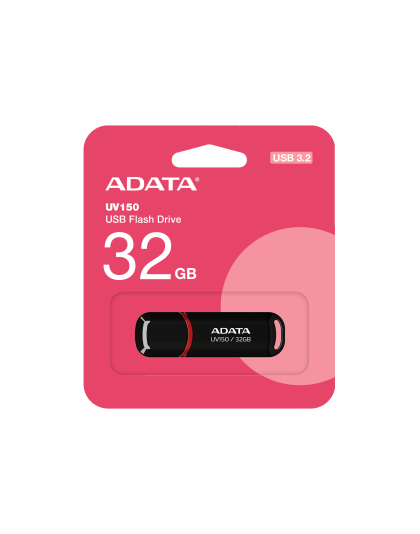 ADATA UV150 USB 3.2 32GB SNAP CAP BLACK