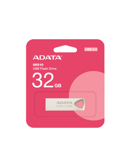 ADATA USB 2.0 METAL 32GB GOLD