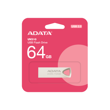 ADATA USB 2.0 METAL 64GB GOLD