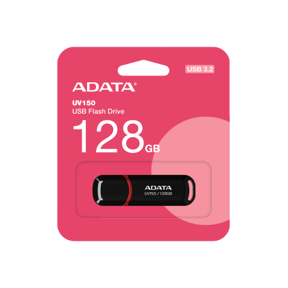 ADATA UV150 USB 3.2 128GB SNAP CAP BLACK