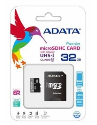 ADATA CLASS 10 MICRO SDHC 32GB + ADAPTER