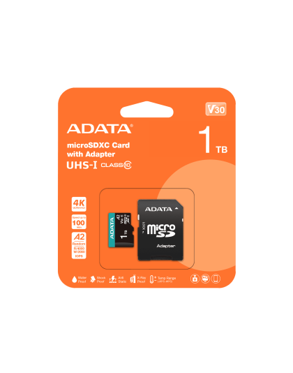 ADTAA PREMIER PRO MICROSDXC 1TB UHS-I U3 CL10