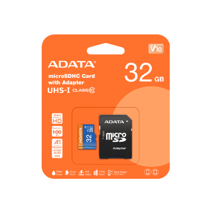 ADATA CLASS 10 MICRO UHS 32GB + ADAPTER