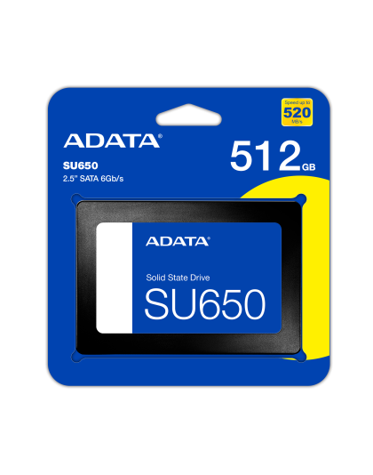 ADATA SU650, 2.5&quot; SSD 512GB