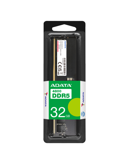 32GB ADATA PREMIER MEMORY DDR5 4800 DIMM