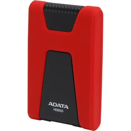 ADATA USB3.1 - 1TB 2.5" 650 DURABLE RED