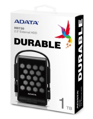 ADATA USB3.0 - 1TB 2.5&quot; 720 RUGGED BLACK