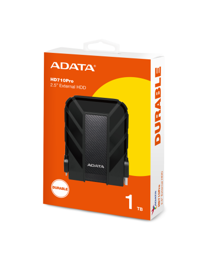 ADATA USB3.1 - 1TB 2.5&quot; 710 RUGGED BLACK