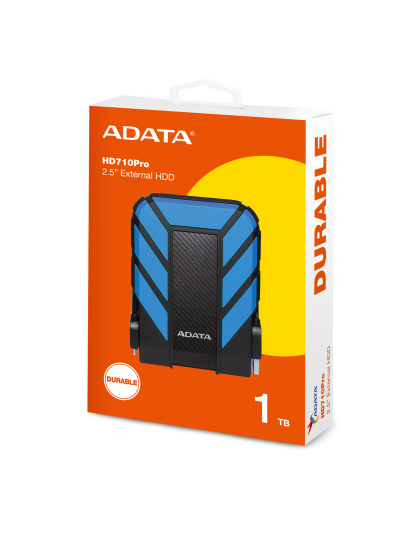 ADATA USB3.1 - 1TB 2.5&quot; 710 RUGGED BLUE