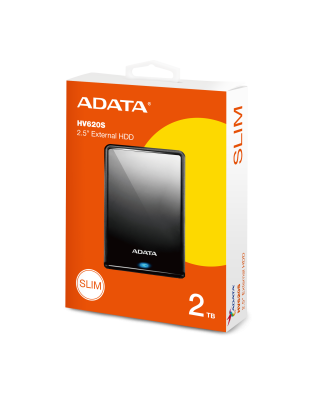 ADATA USB3.1 - 2TB 2.5&quot; 620 EXT BLACK