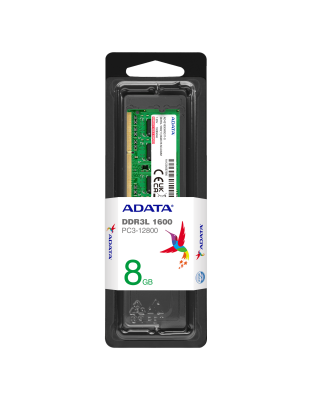 8GB ADATA SO-DIMM DDR3 PC-1600 LOW VOLTAGE