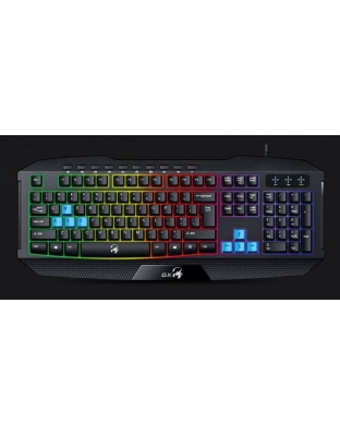 GENIUS KEYBOARD, USB SCORPION K215 BLACK