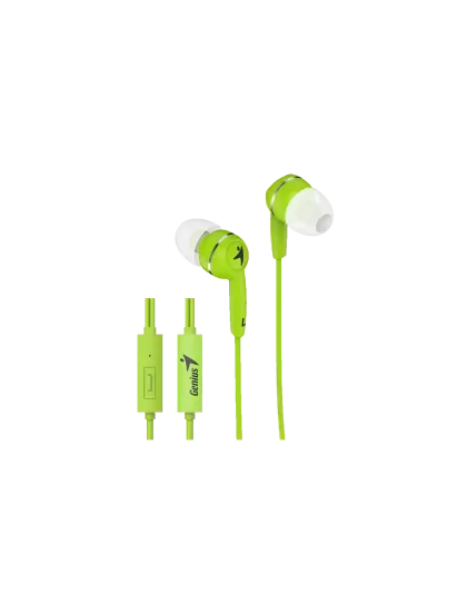 GENIUS EARPHONE, HS320 GREEN