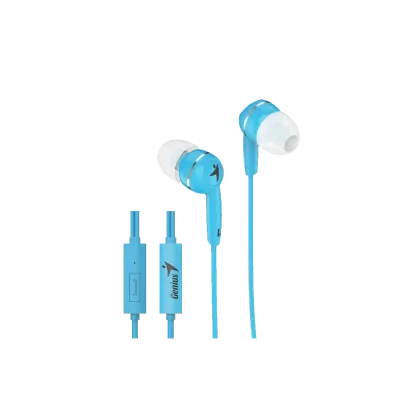 GENIUS EARPHONE, HS320 BLUE