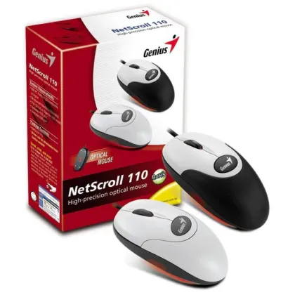 GENIUS DT PS/2 OP NETSCROLL 110 BLK-