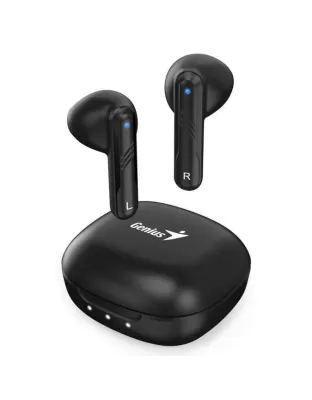 Genius Bluetooth Stereo Earbuds Black