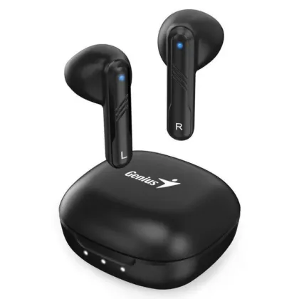 Genius Bluetooth Stereo Earbuds Black