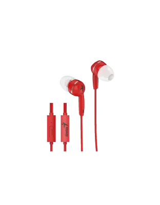 GENIUS EARPHONE, HS320 RED