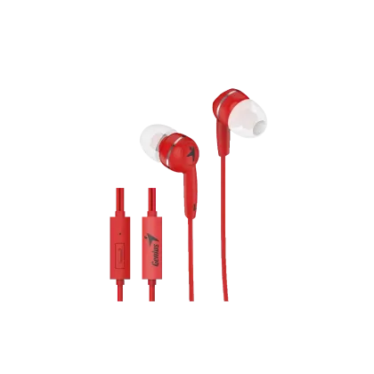 GENIUS EARPHONE, HS320 RED