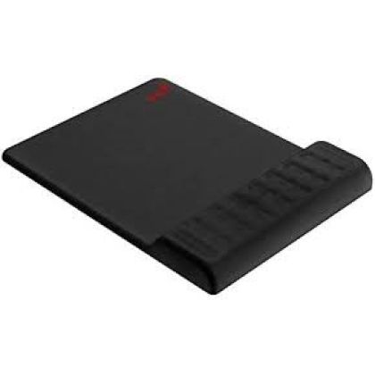 GENIUS PAD MOUSE G-WMP 200M BLACK - 160 x 230mm memory foam mouse pad with wrist rest