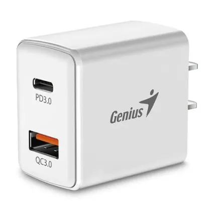 GENIUS CHARGER, 20W DUAL USB