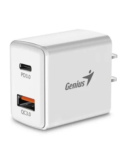 GENIUS CHARGER, 20W DUAL USB