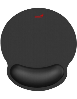 GENIUS PAD MOUSE G-WMP 100 BLACK - ERGONOMIC DESIGN MOUSE PAD WITH WRIST REST - 250x230MM