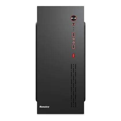 HUNTKEY HK360 BLACK MIDI TOWER CASE W/O PSU
