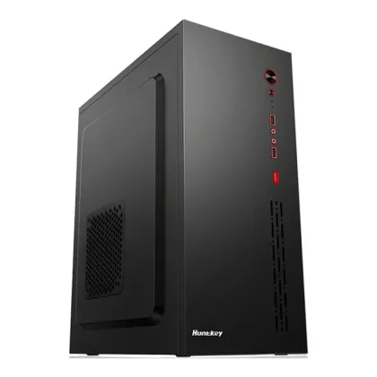 HUNTKEY HK360 BLACK MIDI TOWER CASE W/O PSU