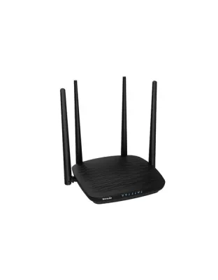 TENDA DUAL BAND ROUTER,AC1200 100/100 WIRELESS ROUTER 1XWAN PORT AND 3XLAN PORT 4x6dBi EXTERNAL  ANTENNAES