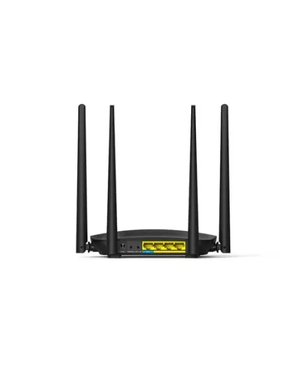 TENDA DUAL BAND ROUTER,AC1200 100/100 WIRELESS ROUTER 1XWAN PORT AND 3XLAN PORT 4x6dBi EXTERNAL  ANTENNAES