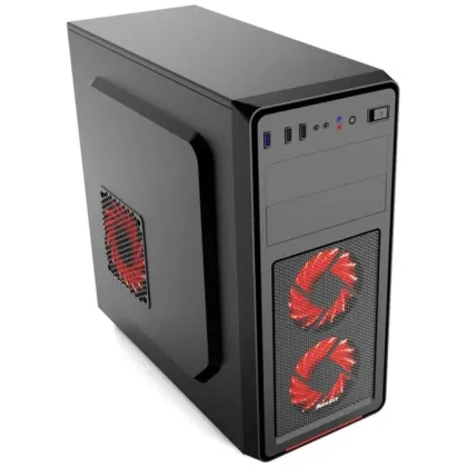 HUNTKEY BU560 BLACK GAMING-CASE + 400W PSU