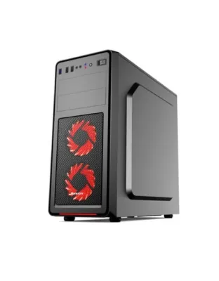 HUNTKEY BU560 BLACK GAMING-CASE W/O PSU