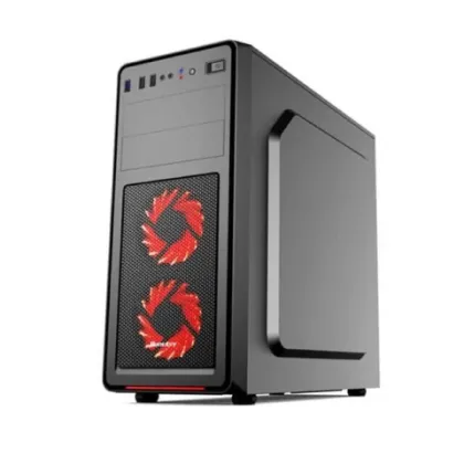 HUNTKEY BU560 BLACK GAMING-CASE + 400W PSU