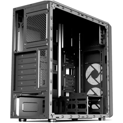 HUNTKEY BU560 BLACK GAMING-CASE + 400W PSU