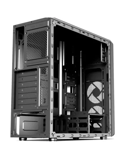 HUNTKEY BU560 BLACK GAMING-CASE + 400W PSU