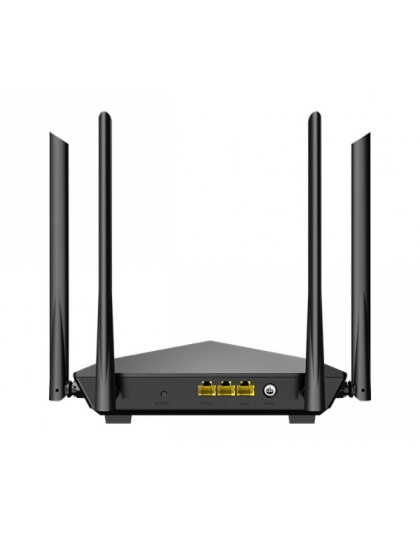 TENDA DUAL BAND ROUTER, AC1200 GIGABIT WIRELESS ROUTER 1XWAN PORT AND 3XLAN PORT 4x5dBi OMNI EXTERNAL HIGHGAIN ANTENNAES INCLUDES BEAMFORMING+ AND MU-MIMO TECHNOLOGY