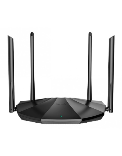 Tenda TX2 Dual Band Gigabit WiFi Router 1501 Mbps Mesh Router, 2.4GHz: 300Mbps, 5GHz: 1201 Mbps, 4 external 6dBi high-gain antennas, 1x Gigabit Ethernet RJ-45 WAN Port, 3x Gigabit Ethernet RJ-45 LAN Ports
