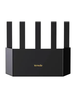 Tenda TX2L PRO Dual Band Gigabit WiFi Router 1501 Mbps Router, 2.4GHz: 300Mbps, 5GHz: 1201 Mbps, 5 external 6dBi high-gain antennas, 1x Gigabit Ethernet RJ-45 WAN Port, 3x Gigabit Ethernet RJ-45 LAN Ports