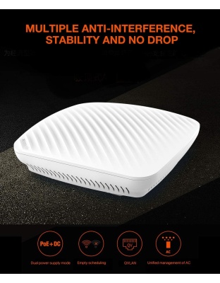 TENDA CEILING AP,300MBPS 25 USER SUPPORT