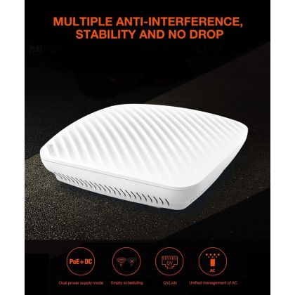 TENDA CEILING AP,300MBPS 25 USER SUPPORT