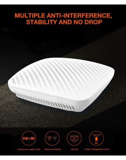 TENDA CEILING AP,300MBPS 25 USER SUPPORT