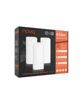 Tenda Nova MX12(3-pack) AX3000 Whole Home Mesh Wi-Fi 6 System