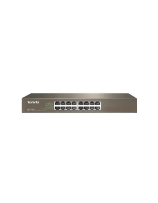 TENDA SWITCH 16 PORT 10/100 DT/RK METAL