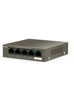 TTENDA DESKTOP  SWITCH GIGABIT 4-PORT POE 58W 1 PORT 10/100 FAST-ETHERNET UPLINK