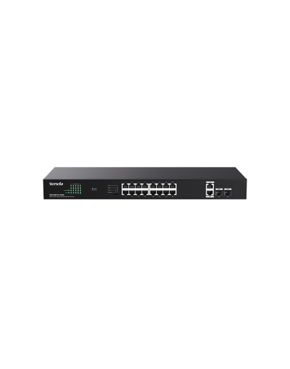 TENDA SWITCH, ETHERNET16-PORT POE 250W