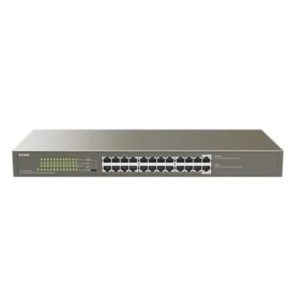 TENDA RACKMOUNT SWITCH GIGABIT 16 PORT POE 250W