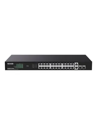 TEG1128P-24-250W   26GE+2SFP Ethernet Switch With 24-Port PoE